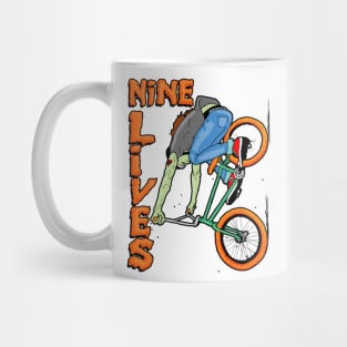 Nine Lives BMX Downhill Mug